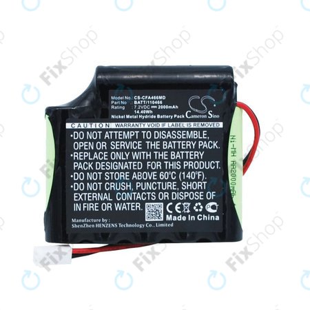 Akkumulátor Cefarm Rehab 4, Stimulator Globus Mystim, 2000mAh, Ni-MH, 7.2V, BATT/110466, HQ