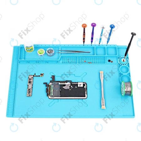 Sunshine SS-004E - ESD Antisztatikus Hőálló Szilikon Alátét - 45 x 30cm
