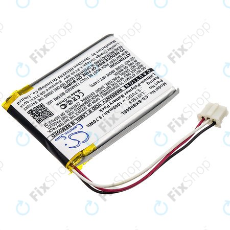 Akkumulátor Sony Mdr-Xb950n1, Srs-Ws1, 1000mAh, Li-Pol, 3.7V, LIS1553, HQ