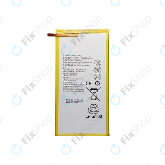 Huawei EE Eagle, MediaPad T1 8.0, T1 10 - Akkumulátor HB3080G1EBC 4800mAh