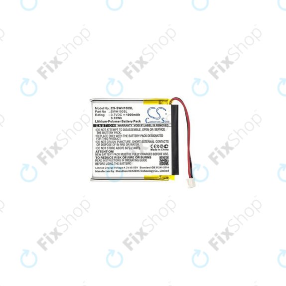 Sony WH-1000MX4 - Akkumulátor LIS1662HNPC 1000mAh HQ