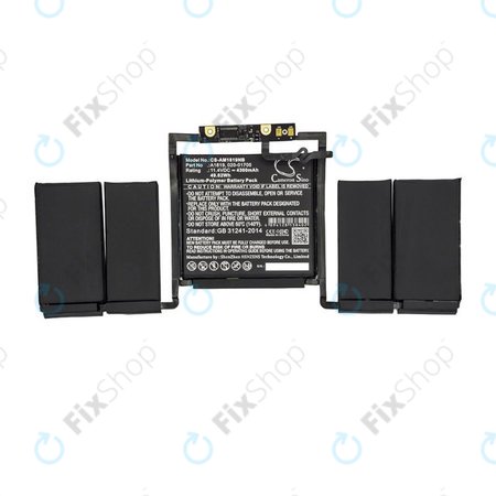 Apple MacBook Pro 13" A1706 (Early 2016 - Late 2017) - Akkumulátor A1819 4300mAh HQ
