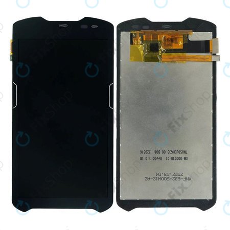 Zebra TC51, TC56 - LCD Kijelző + Érintőüveg TFT (kivágás nélkül)