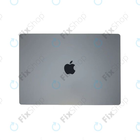 LCD kijelző MacBook Air 13", A3113 (2024), első üveggel és fedéllel, Space Gray, 661-40278, Genuine Apple