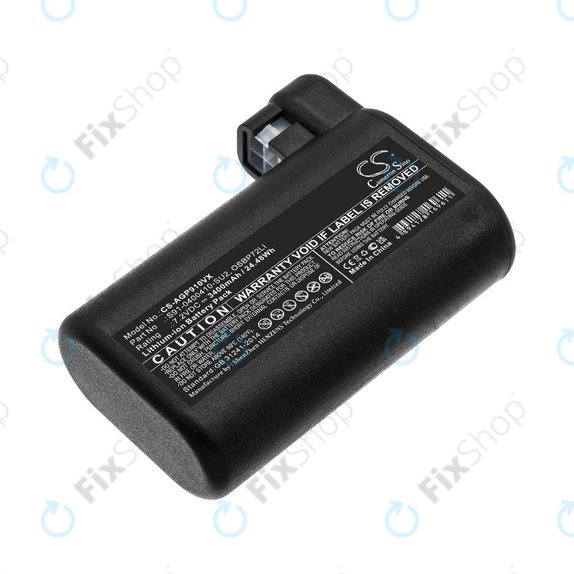 AEG RX-series, Electrolux E, P-series - Akkumulátor S91-0400410-SU2, OSBP72LI, OSBP72LI25 Li-Ion 7.2V 3400mAh HQ