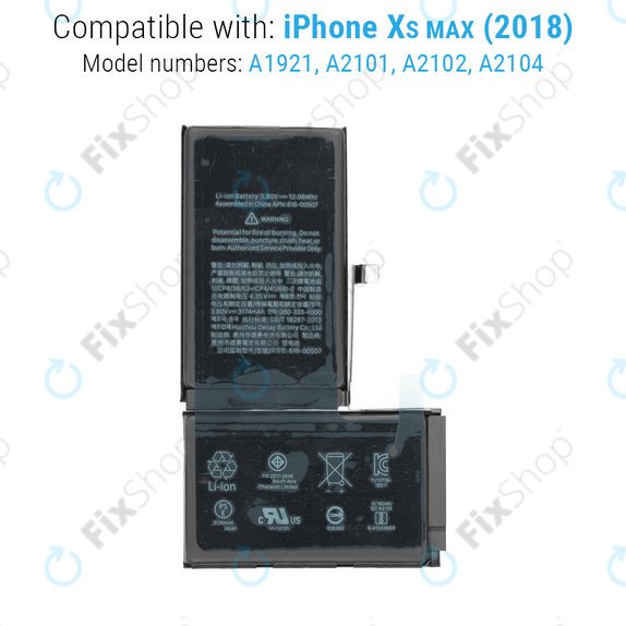 Apple iPhone XS Max - Akkumulátor 3174mAh
