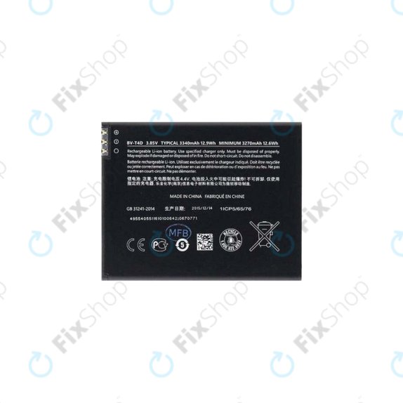 Microsoft Lumia 950 XL - Akkumulátor BV-T4D 3340mAh