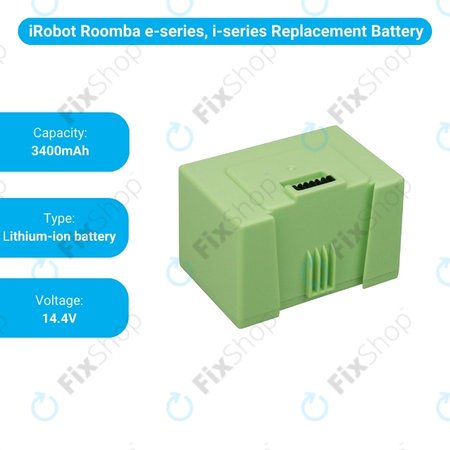 iRobot Roomba e-series, i-series - Akkumulátor ABL-D1, 4624864, ABL-D2 Li-Ion 14.4V 3400mAh
