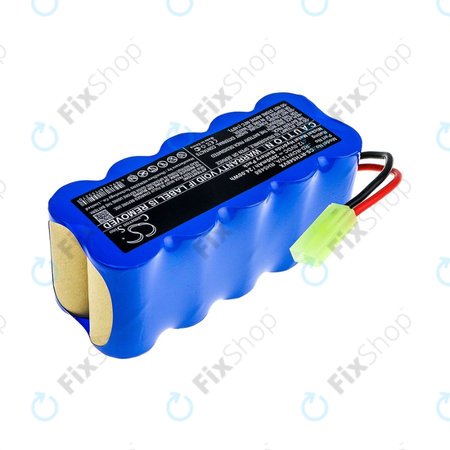 Rowenta RH-series, RS-series, Tefal TY-series - Akkumulátor RD-ROW12VA, RH5488 Ni-MH 12V 2000mAh HQ