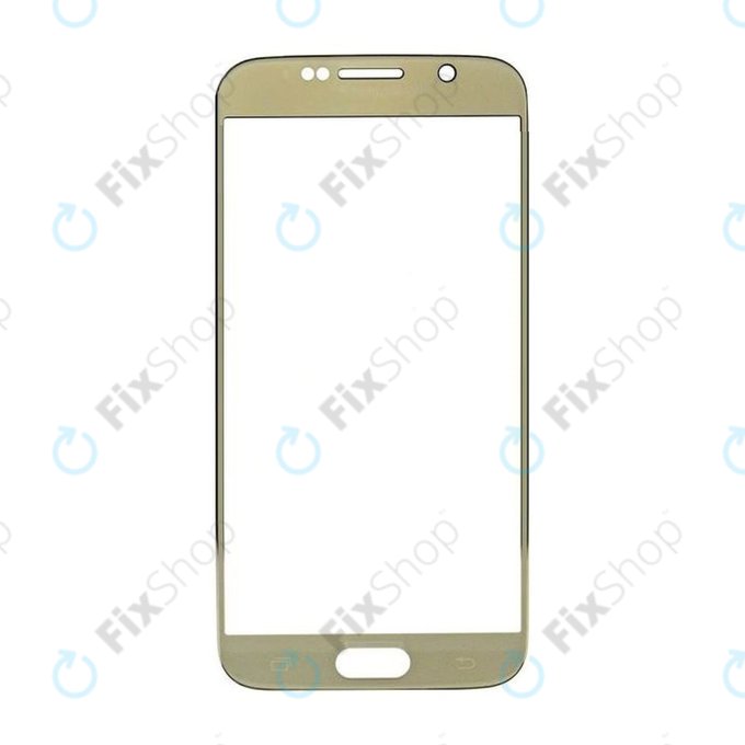 Samsung Galaxy S6 G920F - Érintőüveg (Gold Platinum)