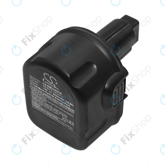 DeWalt DC, DW, 2000-series - Akkumulátor DE9074, DE9075, 152250-27, 397745-01 2000mAh HQ