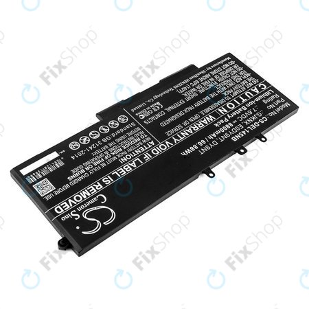 Akkumulátor Dell Latitude 14 5490, Latitude 14 5491, 8800mAh, Li-Ion, 7.6V, 00JWGP, HQ