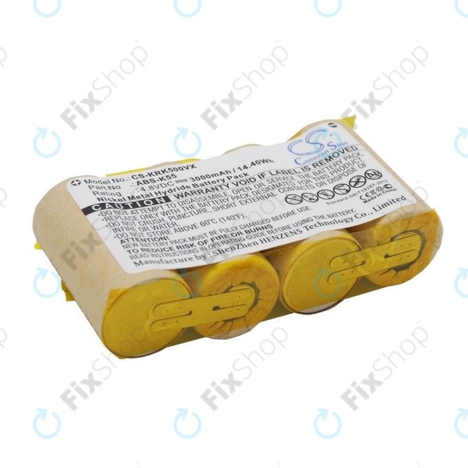 Kärcher K50, K85 - Akkumulátor ABS-K55 Ni-MH 4.8V 3000mAh HQ