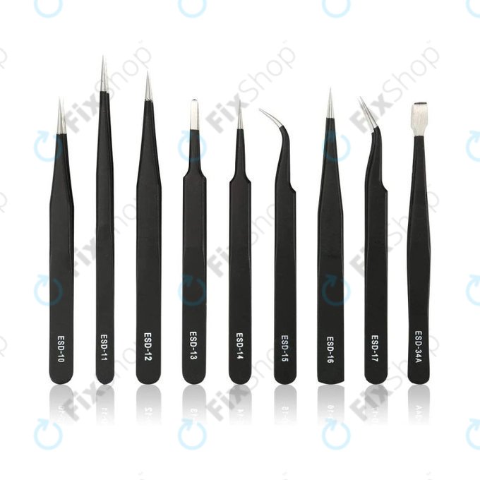 ESD Antisztatikus Csipesz Készlet 9in1