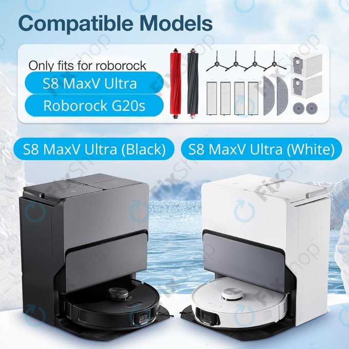 Xiaomi Roborock G20s, S8 MaxV Ultra - Bővített készlet