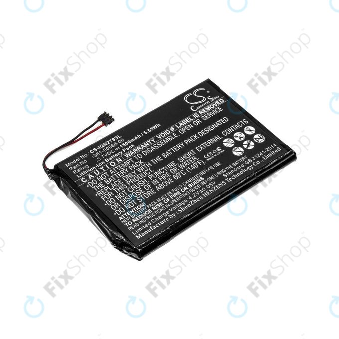 Akkumulátor Garmin Nüvi 2757, 1500mAh, Li-Ion, 3.7V, 361-00066-00, HQ