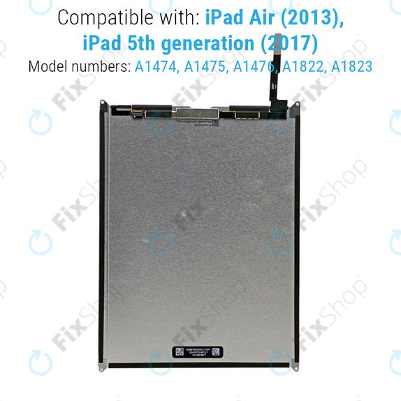 Apple iPad Air, iPad (5th Gen 2017) - LCD Kijelző OLED