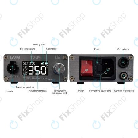 GVM T245 - Forrasztóállomás