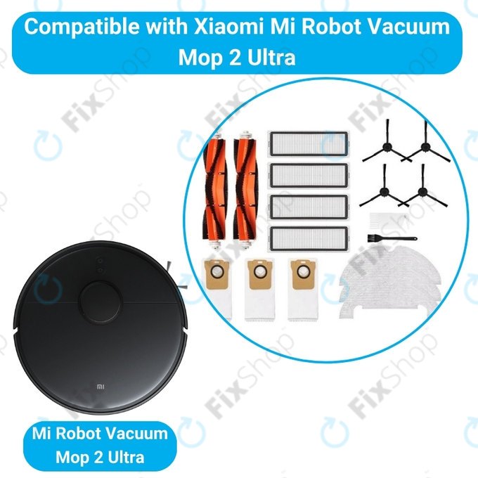 Xiaomi Mi Robot Vacuum Mop 2 Ultra - Bővített Készlet