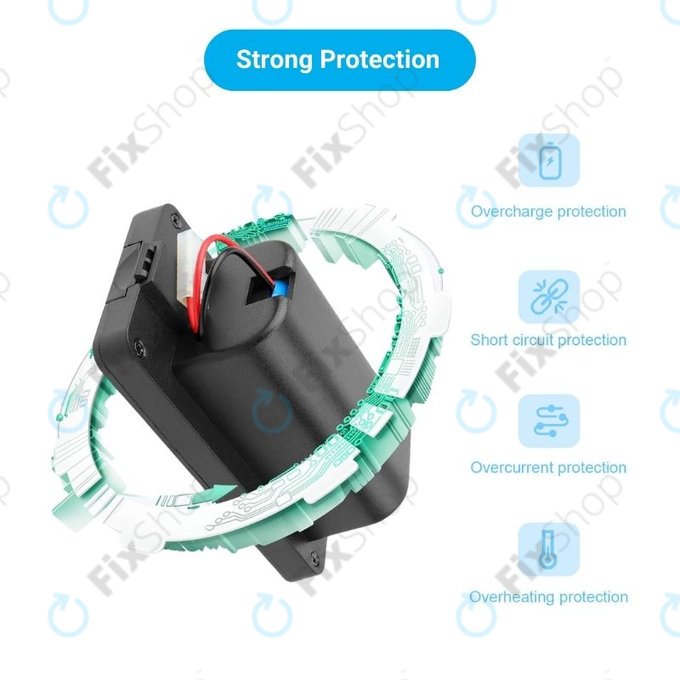 Rowenta Explorer-series, Smart Force Essential-series, Tefal Explorer-series - Akkumulátor RS-RT900866 Li-Ion 14.4V 2600mAh HQ