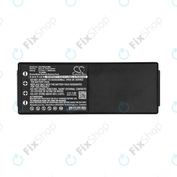 Akkumulátor HBC Radiomatic BA, 2000mAh, Ni-MH, 6V, RHB1220KY, HQ