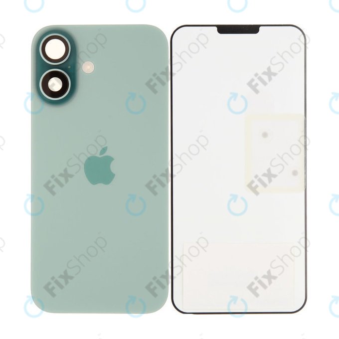 Hátsó Ház Üveg | iPhone 16 | Teal | 661-44805 | Genuine Apple