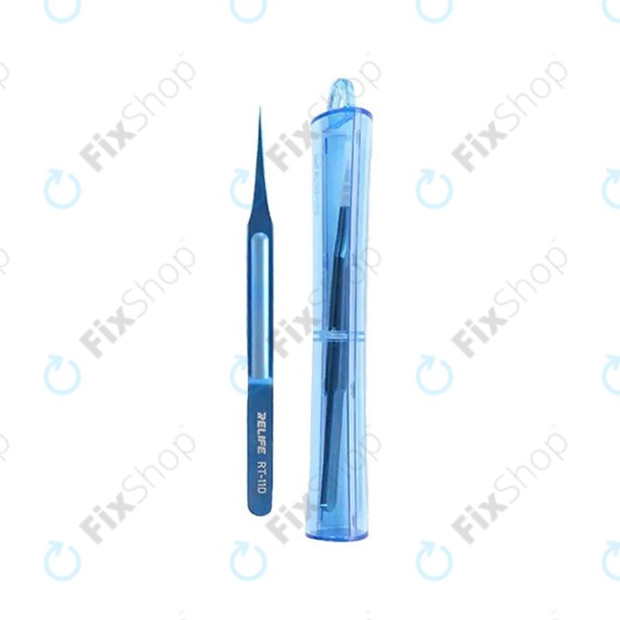 Relife RT-11D - Titán Ötvözet Csipesz Egyenes Hegyű (140mm)