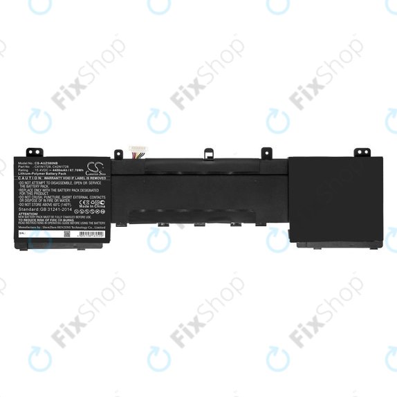 Akkumulátor Asus Zenbook Pro 15, 5500VE, UX550GD, 4400mAh, Li-Pol, 15.4V, C41N1728, HQ