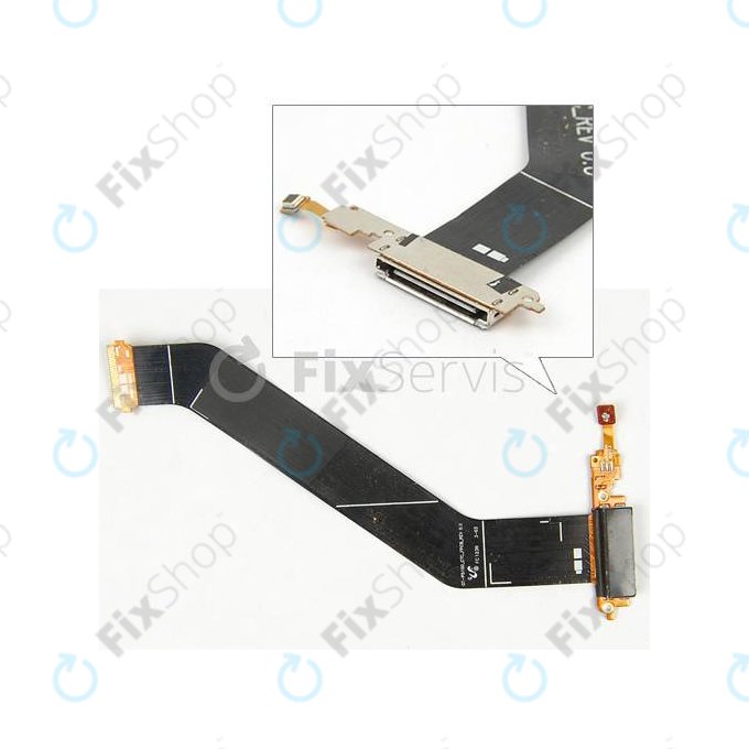 Samsung Galaxy Tab 2 10.1 P5100, P5110 - Töltő Csatlakozó + Flex Kábelek - GH59-12378A Genuine Service Pack