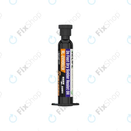 Relife RL-UVH902B - UV Keményíthető Forrasztómaszk - 10ml (Fekete)