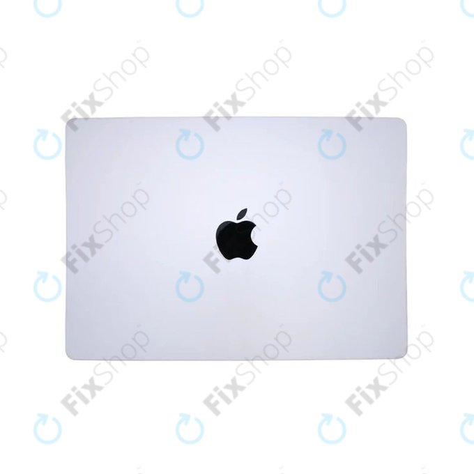 LCD kijelző MacBook Pro 14", A3112, A3185 (2024), első üveggel és fedéllel, Nano-Texture, Silver, 661-41793, Genuine Apple