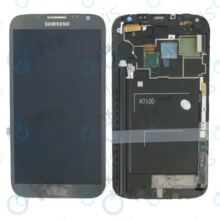 Samsung Galaxy Note 2 N7100 - Érintőüveg (White)