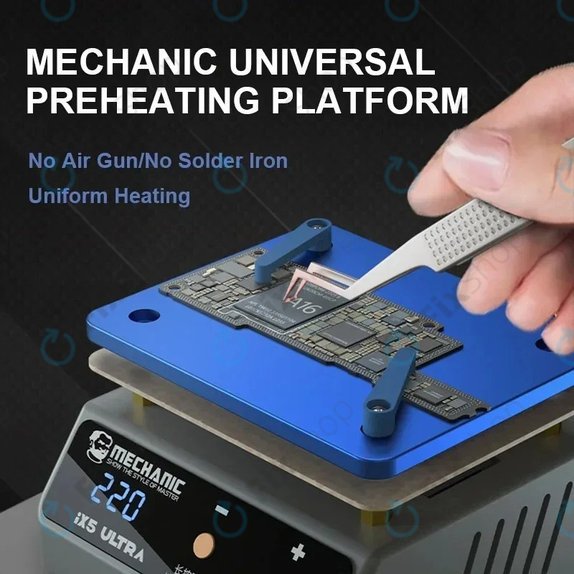 Mechanic IX5 Ultra - Mini nyomtatott áramkör fűtőelem alkatrészek eltávolításához