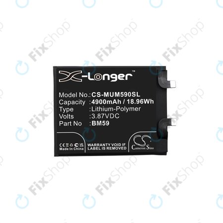 Xiaomi 11T - Akkumulátor BM59 4900mAh HQ