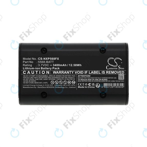 Akkumulátor Nightstick 5566, 5568, 3400mAh, Li-Ion, 3.7V, 5568-BATT, HQ
