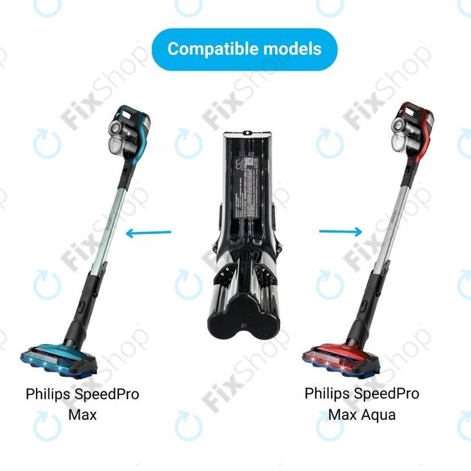 Philips SpeedPro Max, SpeedPro Max Aqua - Akkumulátor IBD034GA Li-Ion 25.2V 2400mAh HQ