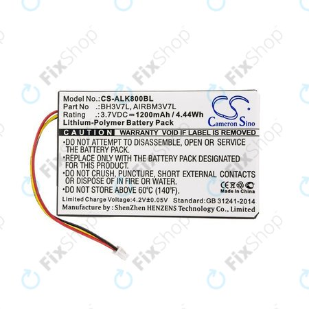 Akkumulátor Autec Air A4, A6, A8, 1200mAh, Li-Pol, 3.7V, BH3V7L, AIRBM3V7L, HQ