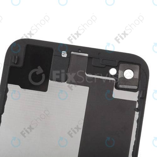 Apple iPhone 4S - Akkumulátor Fedőlap (Black)