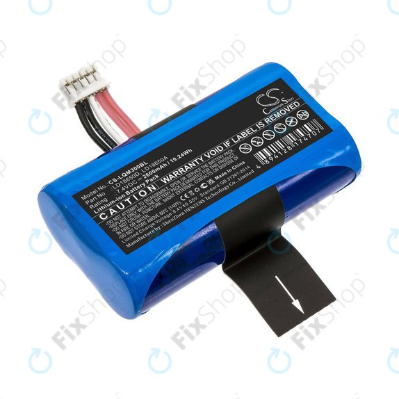 Akkumulátor Ingenico Apos A8, 2600mAh, Li-Ion, 7.4V, LD18650D, HQ