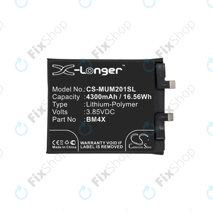 Xiaomi Mi 11 - Akkumulátor BM4X 4300mAh HQ