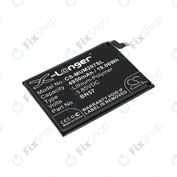 Xiaomi Poco X3 NFC, X3 Pro - Akkumulátor BN57 4950mAh HQ