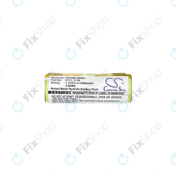 Akkumulátor Oral-B Professional Care, Triumph, 2500mAh, Ni-MH, 1.2V, 3731, HQ