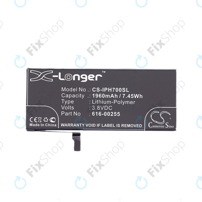 Apple iPhone 7 - Akkumulátor 616-00255 1960mAh HQ