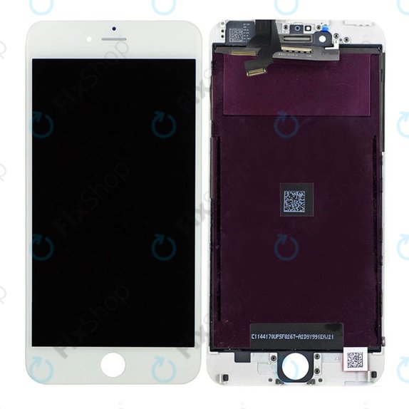 Apple iPhone 6 Plus - LCD Kijelző + Érintőüveg + Keret (White) TFT