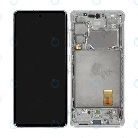 Samsung Galaxy S20 FE 5G G781B - LCD Kijelző + Érintőüveg + Keret (Cloud White) - GH82-24214B, GH82-24215B, GH82-24215B, GH82-31320B Genuine Service Pack