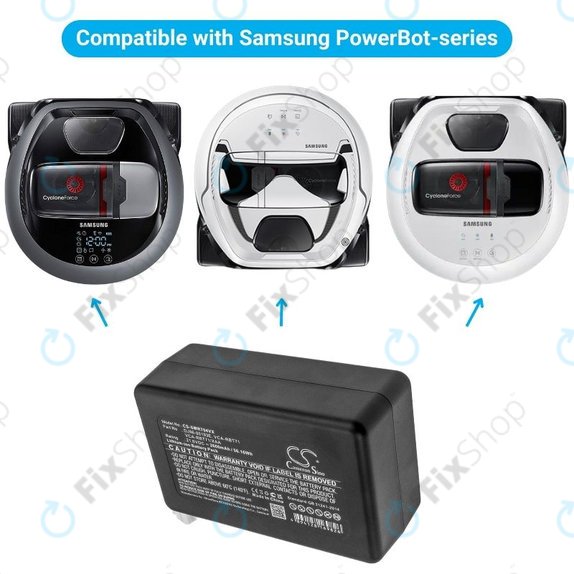 Samsung PowerBot-series - Akkumulátor DJ96-00193E, VCA-RBT71 Li-Ion 21.6V 2600mAh HQ