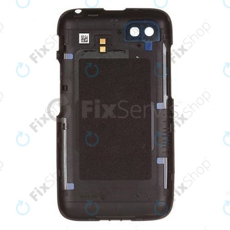 Blackberry Q5 - Akkumulátor Fedőlap (Black)