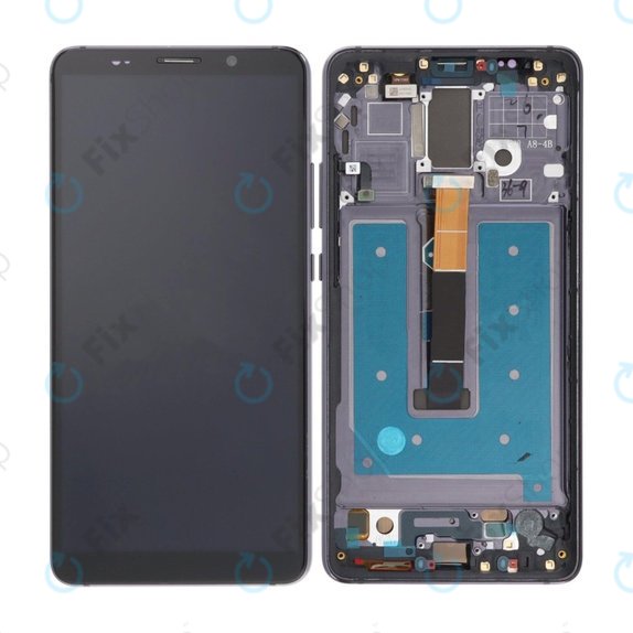 Huawei Mate 10 Pro - LCD Kijelző + Érintőüveg + Keret (Midnight Blue) OLED