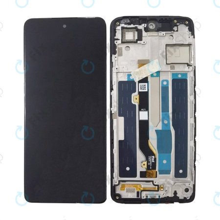 Infinix Note 30 - LCD Kijelző + Érintőüveg + Keret (Obsidian Black) TFT