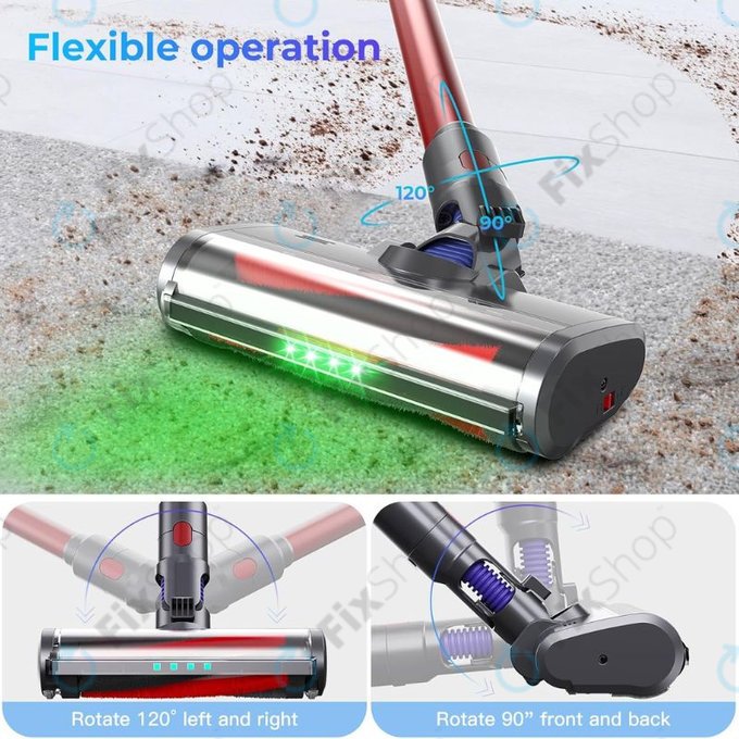 Dyson V-series, Outsize - Padlófúvóka LED Világitással